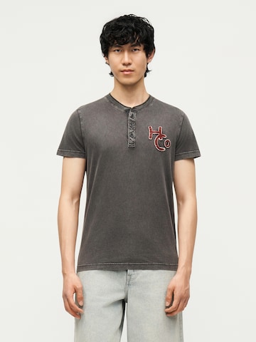 HOLLISTER Tričko – černá: přední strana