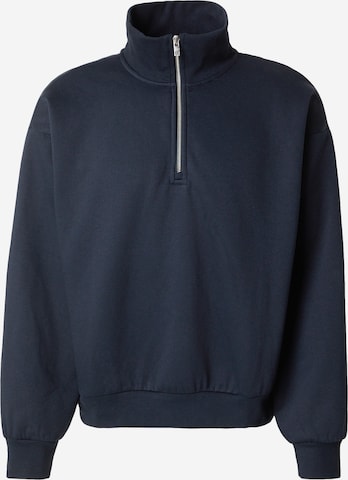 Sweat-shirt WEEKDAY en bleu : devant