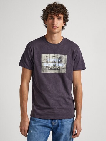 Pepe Jeans T-Shirt 'Kalem' in Schwarz: Vorderseite