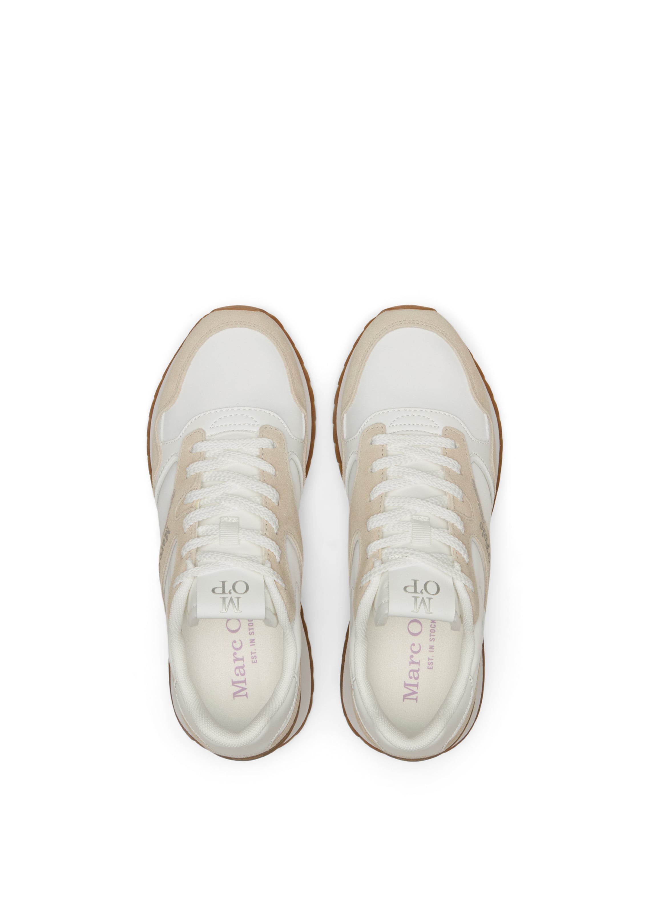 Marc O'Polo Platform trainers 'Maxima' in Beige