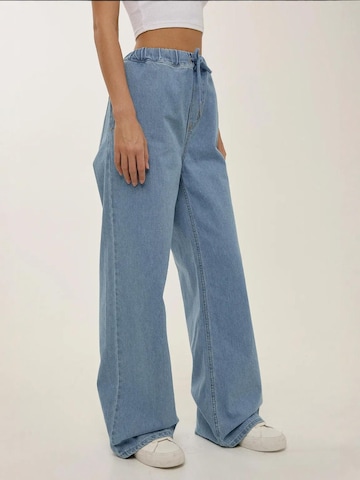 Wide leg Jeans di Hiccup in blu