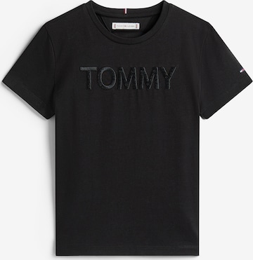 TOMMY HILFIGER Футболка в Черный: спереди