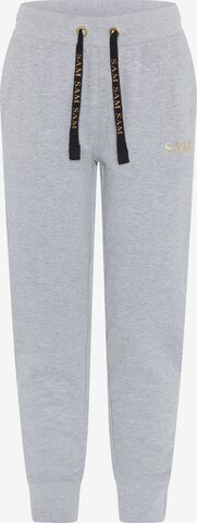 UNCLE SAM Pants in Grey: front