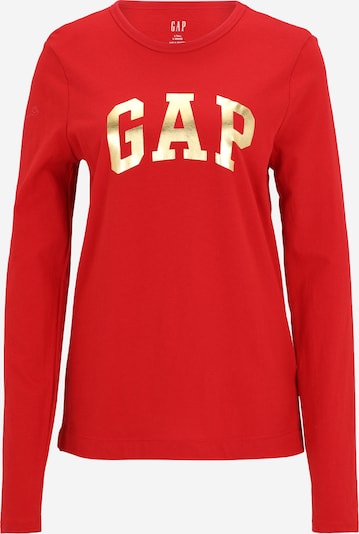 Gap Tall Majica u zlatna / crvena, Pregled proizvoda