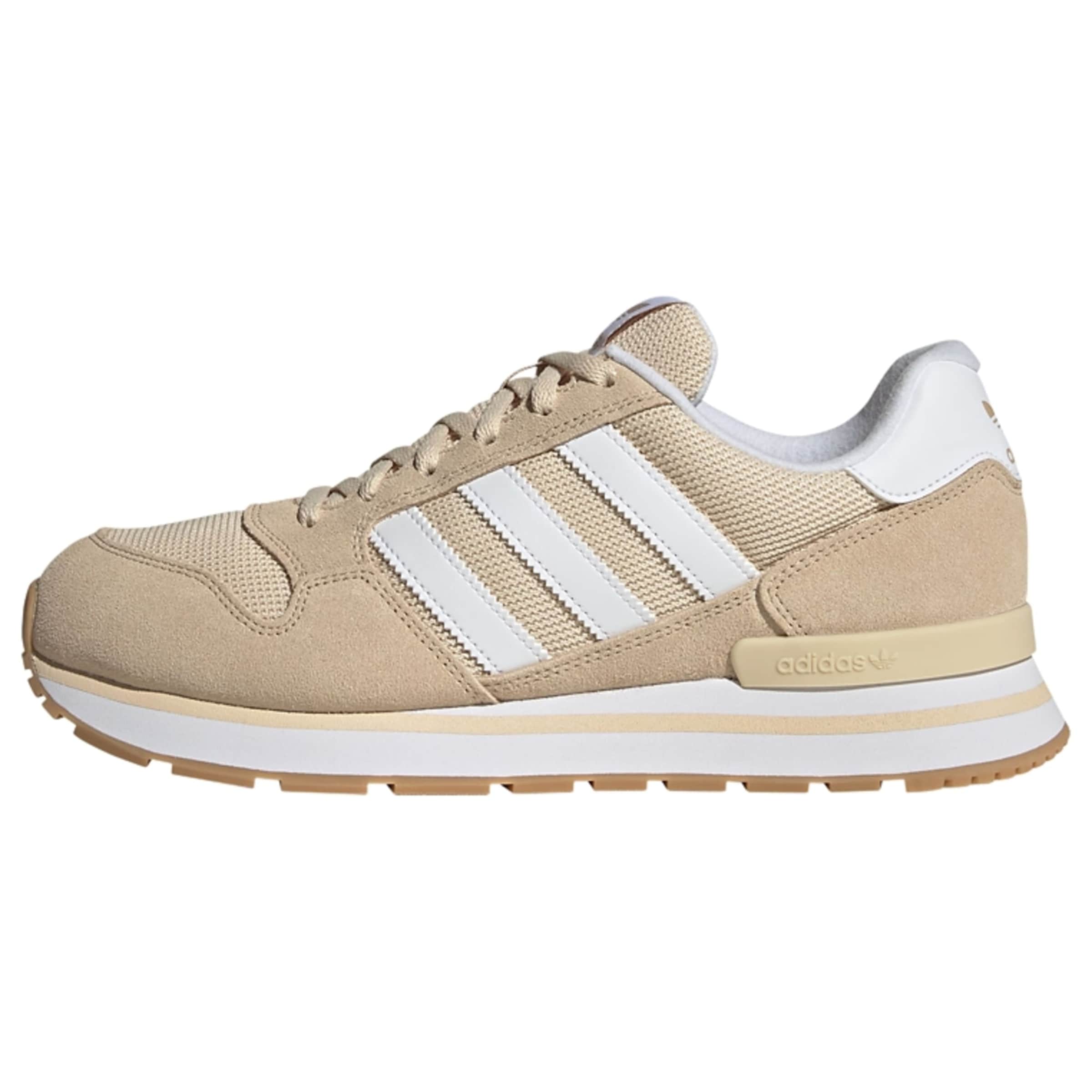 ADIDAS ORIGINALS Låg sneaker 'ZX 500' i beige: framsida