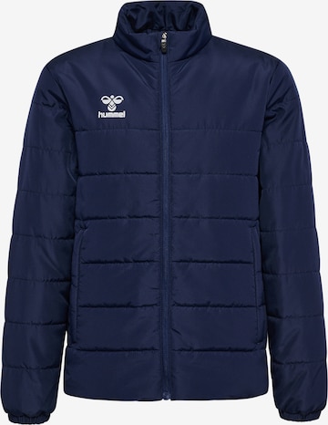 Hummel Athletic Jacket in Blue: front