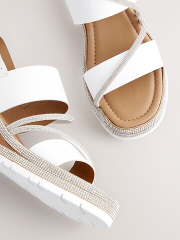Next Sandali 'Forever Comfort' | bela barva