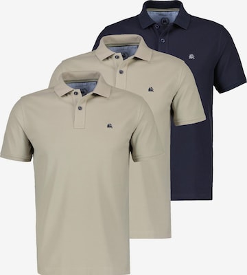 LERROS Shirt 'Basic' in Blau: Vorderseite