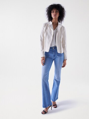 Salsa Jeans Between-season jacket 'Biker' in Blue