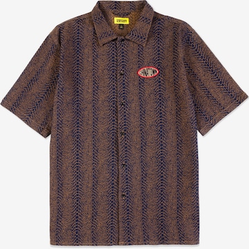 MARKET Rovný strih Košeľa - Červená: predná strana