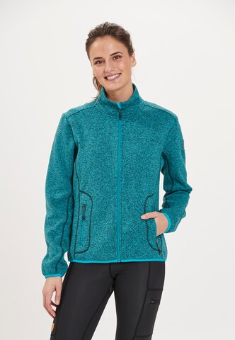 Whistler Athletic Fleece Jacket 'SAMANI W' in Blue: front