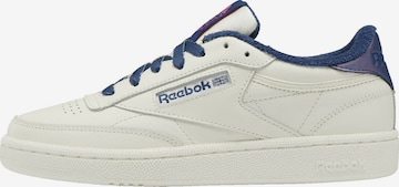 Baskets basses 'Club C 85' Reebok en blanc : devant