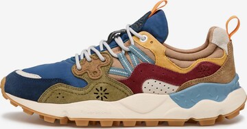 Baskets basses 'YAMANO 3 MAN' Flower Mountain en bleu : devant