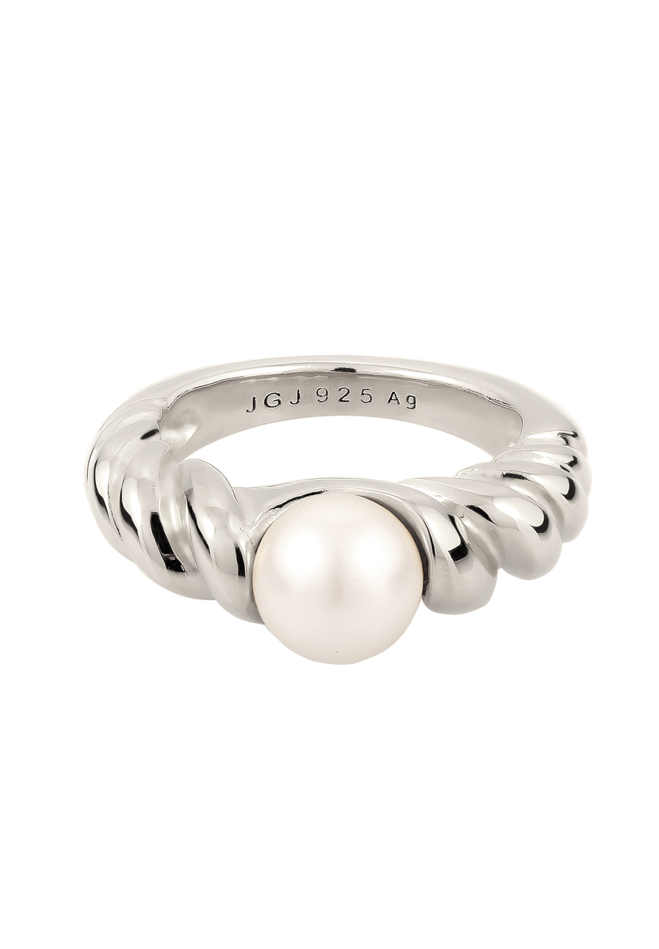 ELLI PREMIUM Ring 'Perle' in Zilver