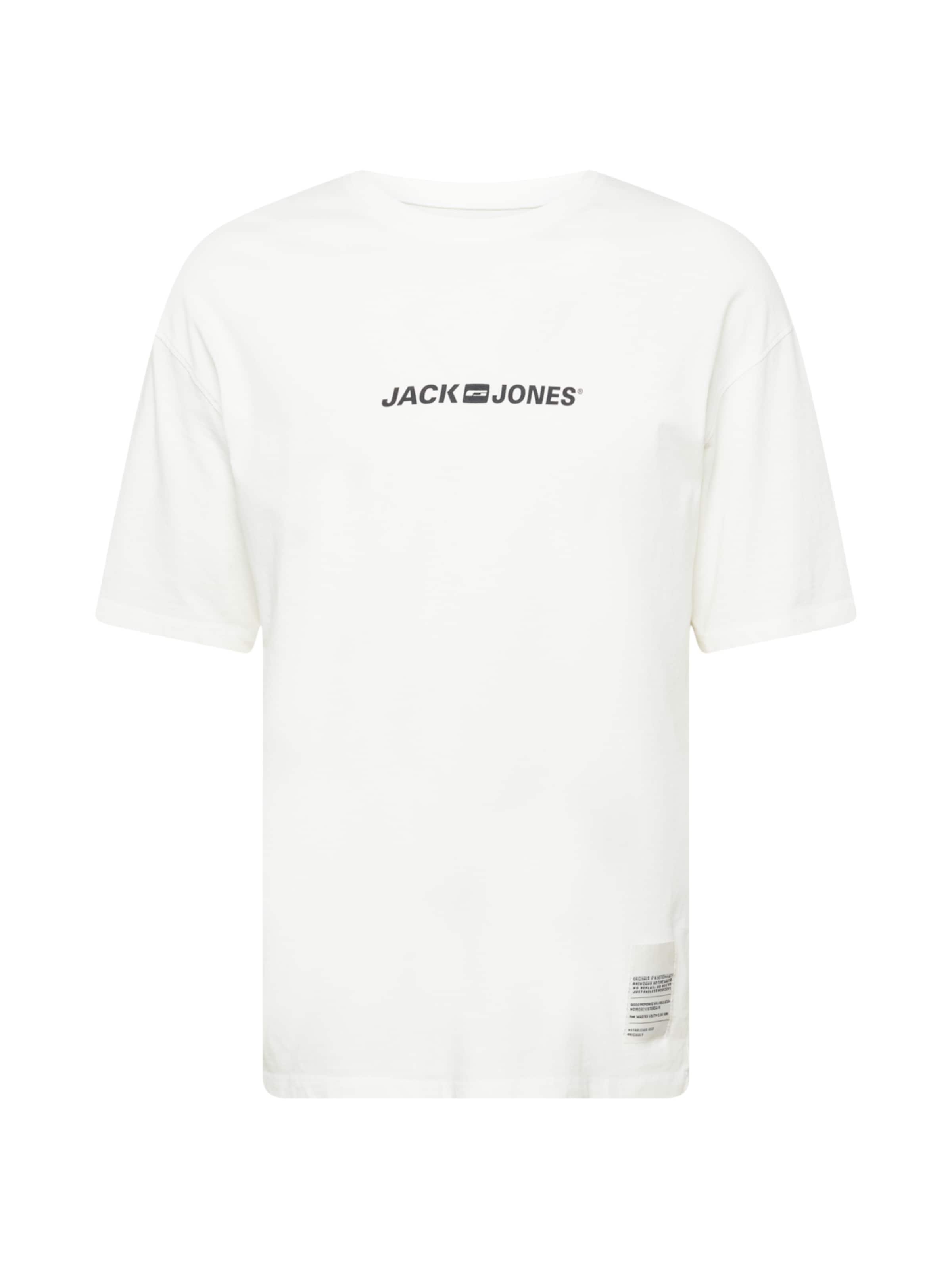 Männer Shirts JACK & JONES Shirt 'REMEMBER' in Weiß - CC90303