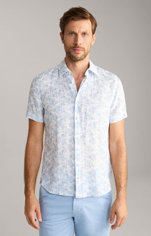 JOOP! Slim Fit Hemd 'Pit' in Grau: Vorderseite
