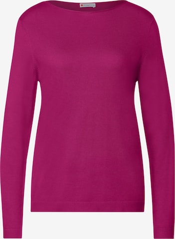 STREET ONE Sweater in Pink: front