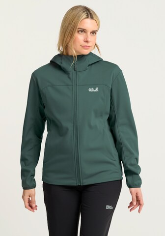 JACK WOLFSKIN Outdoor Jacket in Green: front