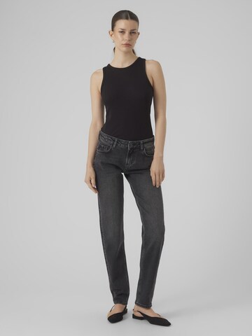 VERO MODA Regular Jeans in Schwarz