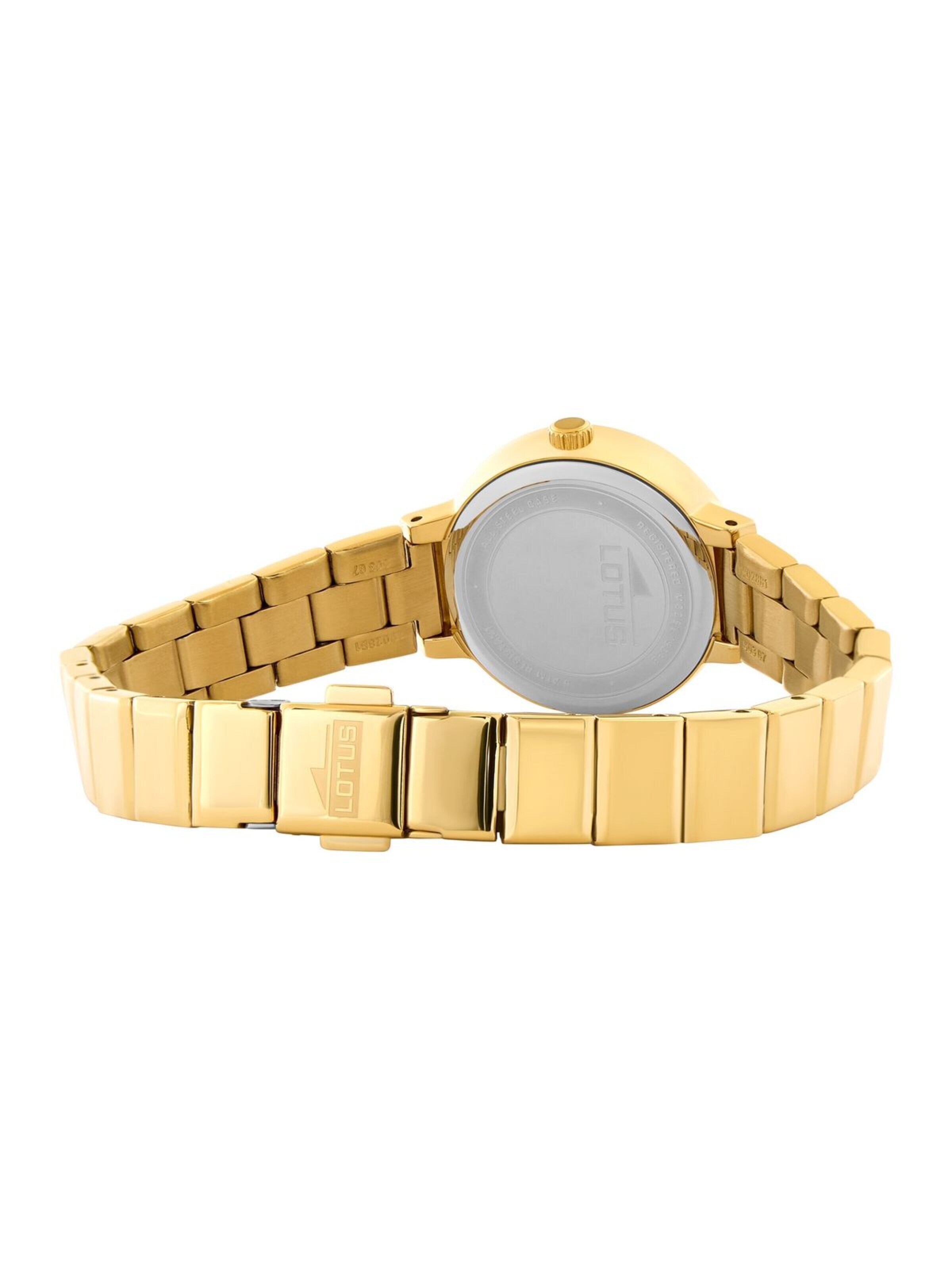 Montre à affichage analogique 'Watch Old Money - Quartz watch movement - Watch case thickness: 7.4 mm - Watch case width: 26.5 mm' Lotus en or