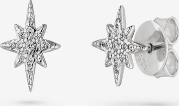 Fiocco Jewelry Earrings 'Luna' in Silver: front