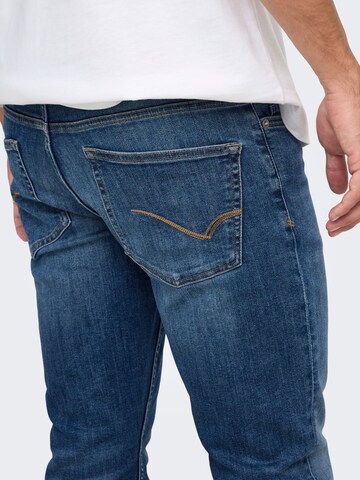 Only & Sons Slimfit Jeans 'ONSLoom' in Blauw