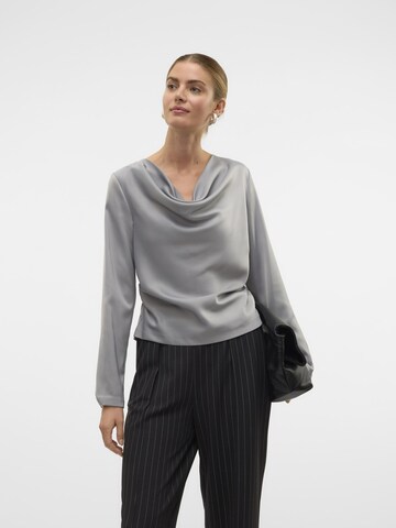 VERO MODA Blouse 'NOELE' in Grey: front