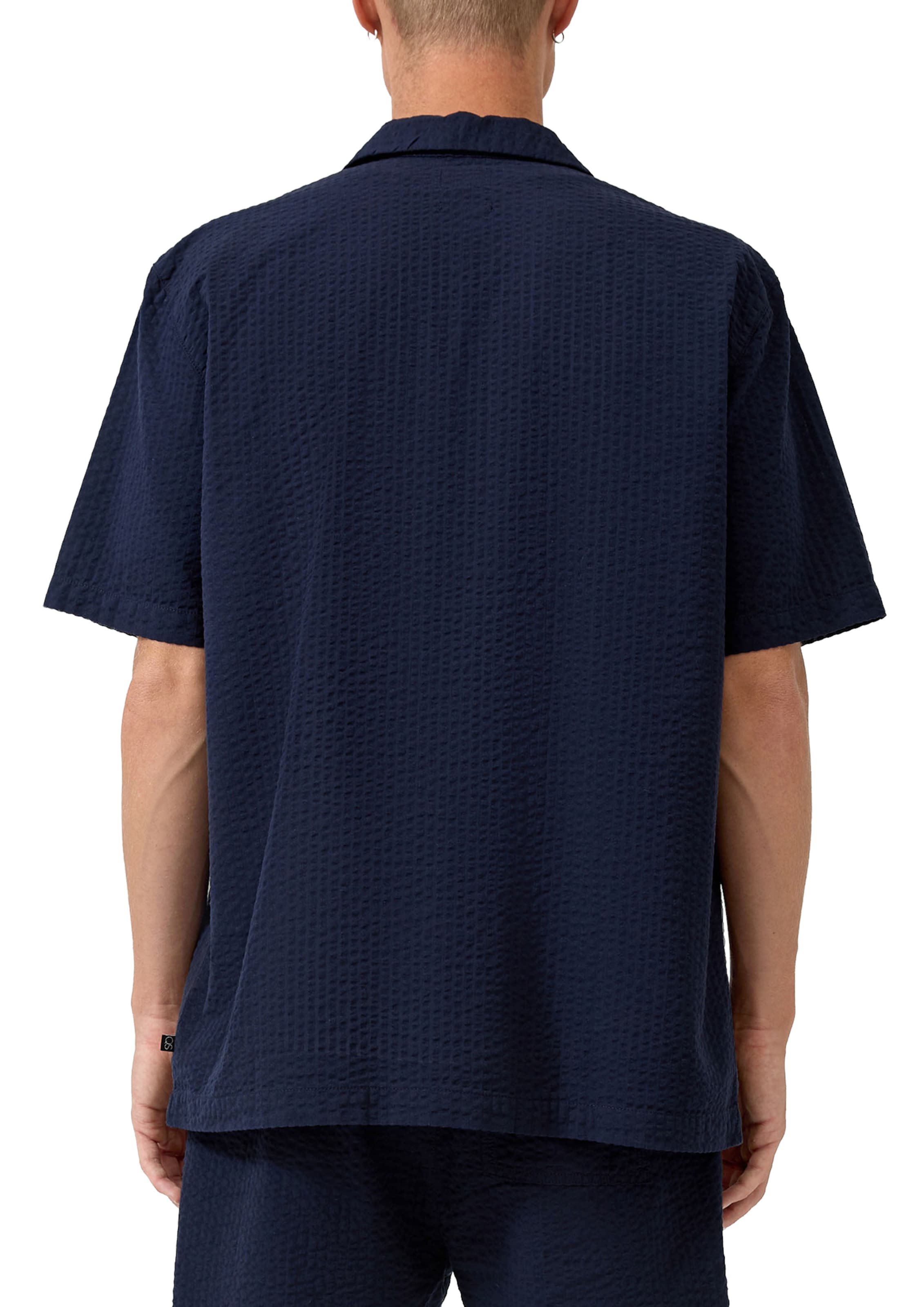 QS Regular Fit Hemd in Blau