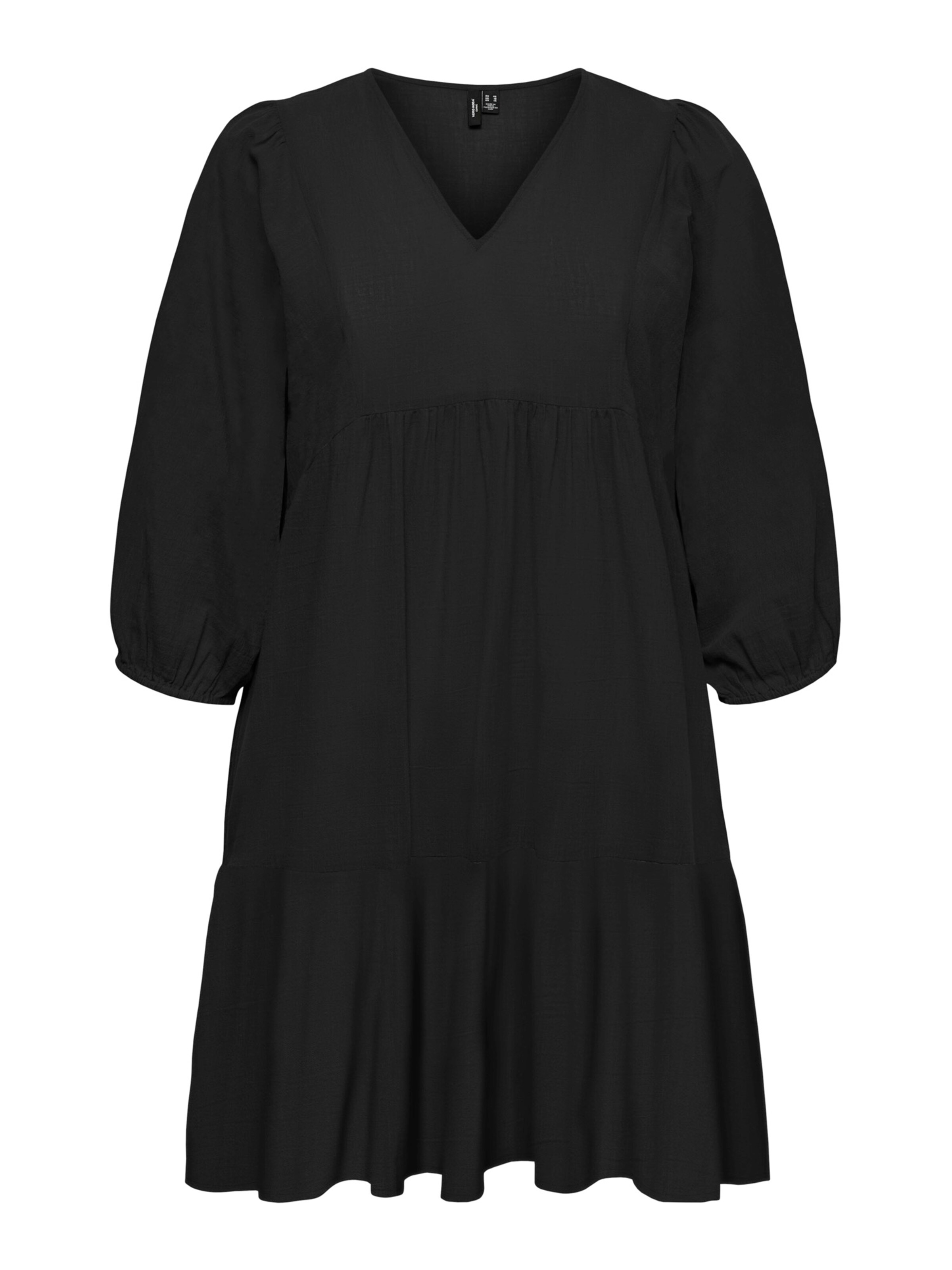 Vero Moda Curve Dress 'VMCTIPPE TROPA' in Black, Item view