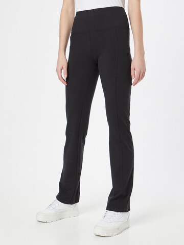 Bootcut Pantalon de sport 'ECLIPSE' Marika en noir : devant