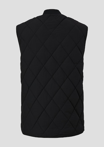 s.Oliver Men Tall Sizes Vest in Black