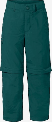 VAUDE Regular Outdoor Pants 'Detective' in Green: front