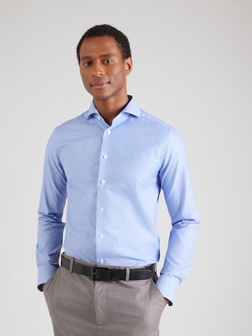 ETON Super Slim Fit Společenská košile – modrá: přední strana