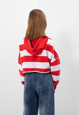 Gulliver Zip-Up Hoodie in Red