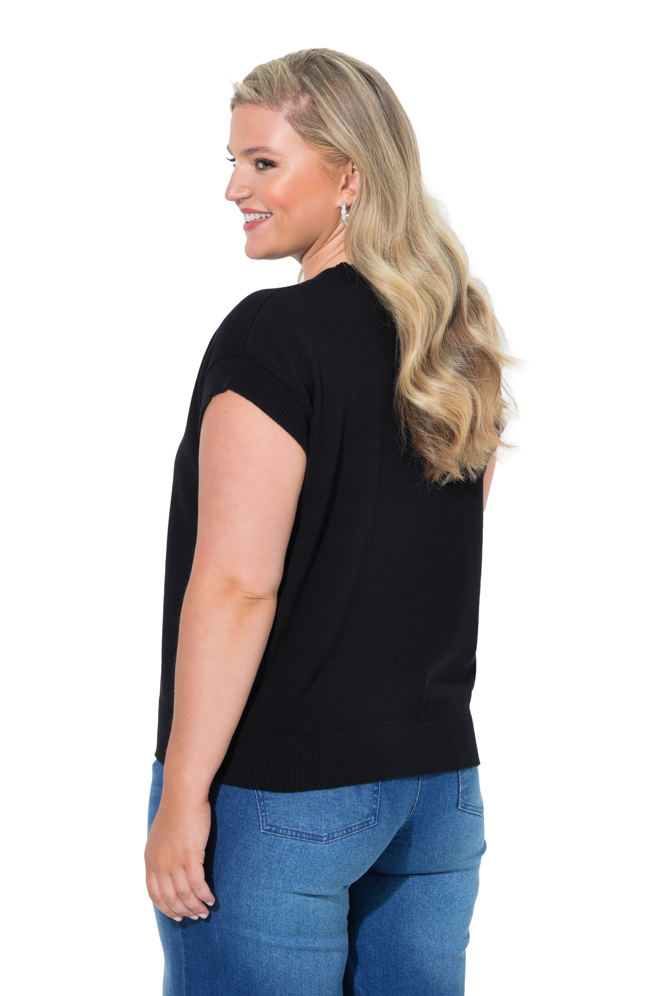 MIAMODA Pullover in Schwarz