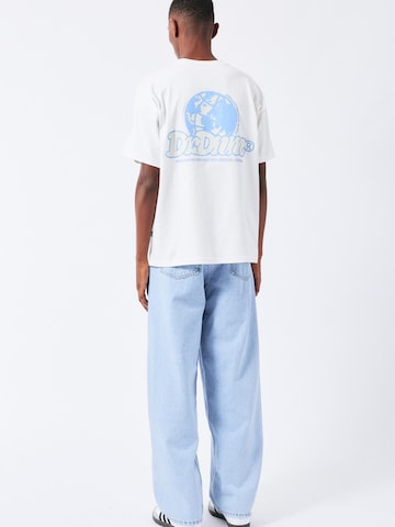 Dr. Denim Shirt 'Trooper Tee'‌ in Weiß