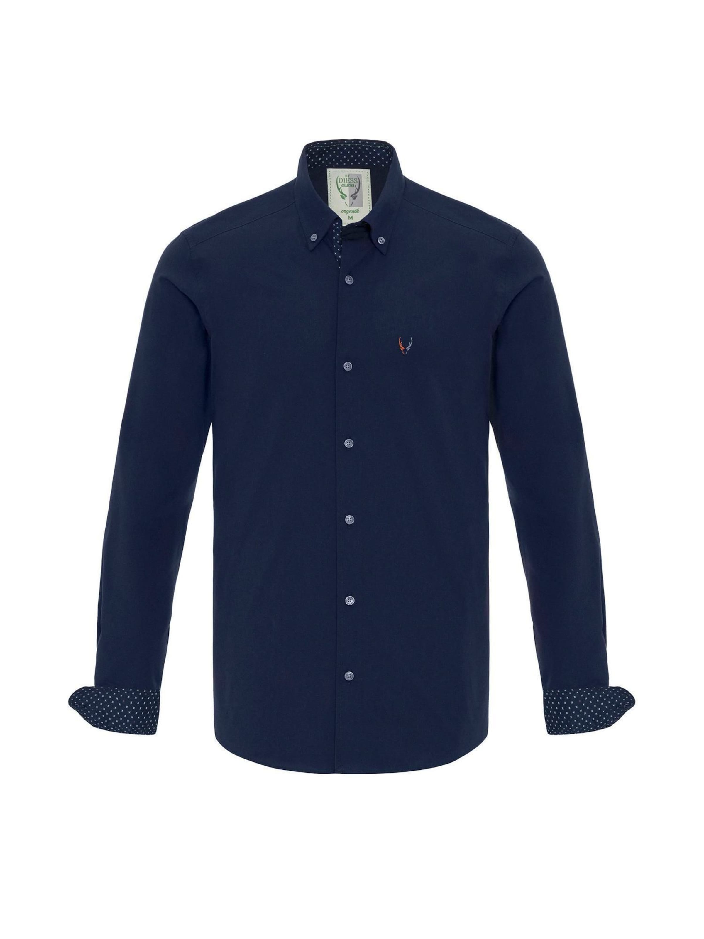 Coupe regular Chemise By Diess Collection en bleu : devant
