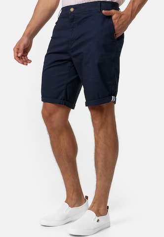 INDICODE JEANS Regular Shorts 'Creel' in Blau