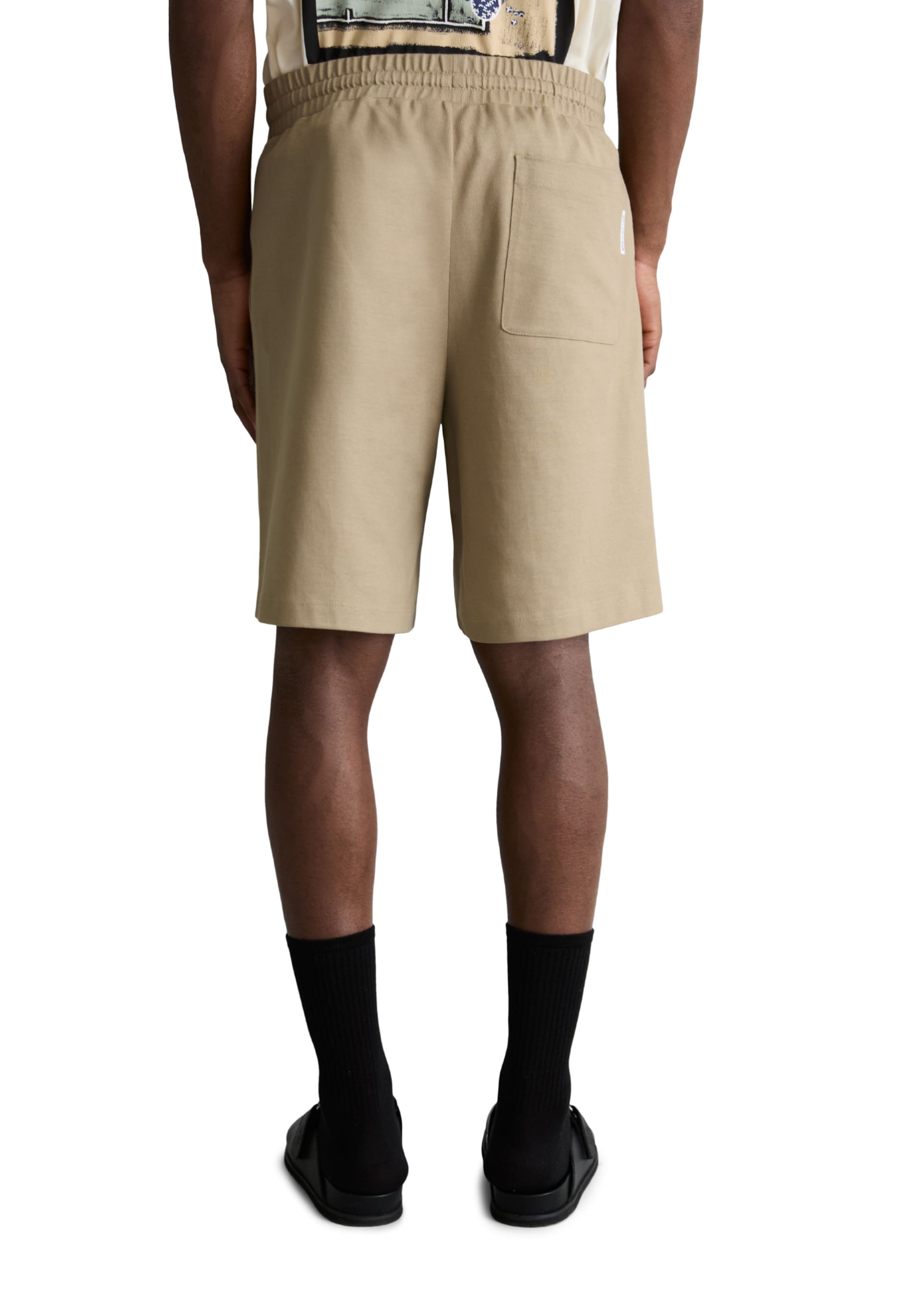 Marc O'Polo DENIM Loose fit Trousers in Brown