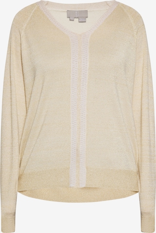 Pull-over RISA en beige : devant