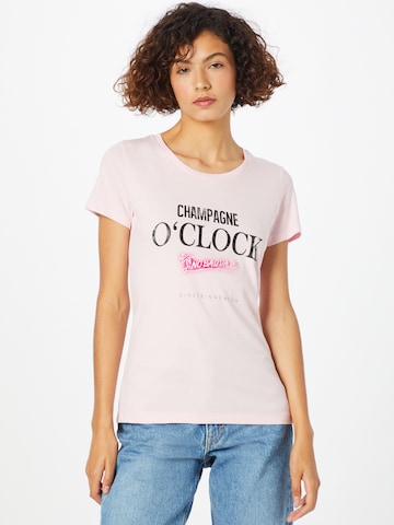 EINSTEIN & NEWTON Shirt 'Champagne O´clock' in Roze: voorkant