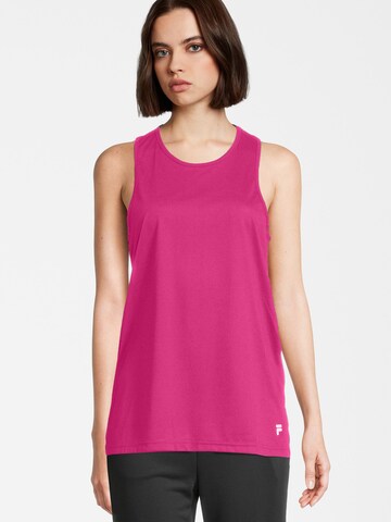 FILA Sports Top 'RASTEDE' in Pink: front