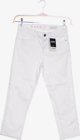 ESPRIT Pants in XXS in White: front