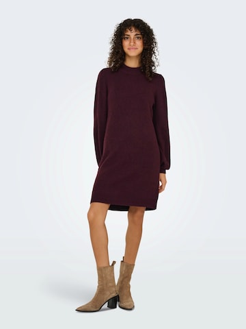 JDY Knit dress 'JDYRUE' in Red