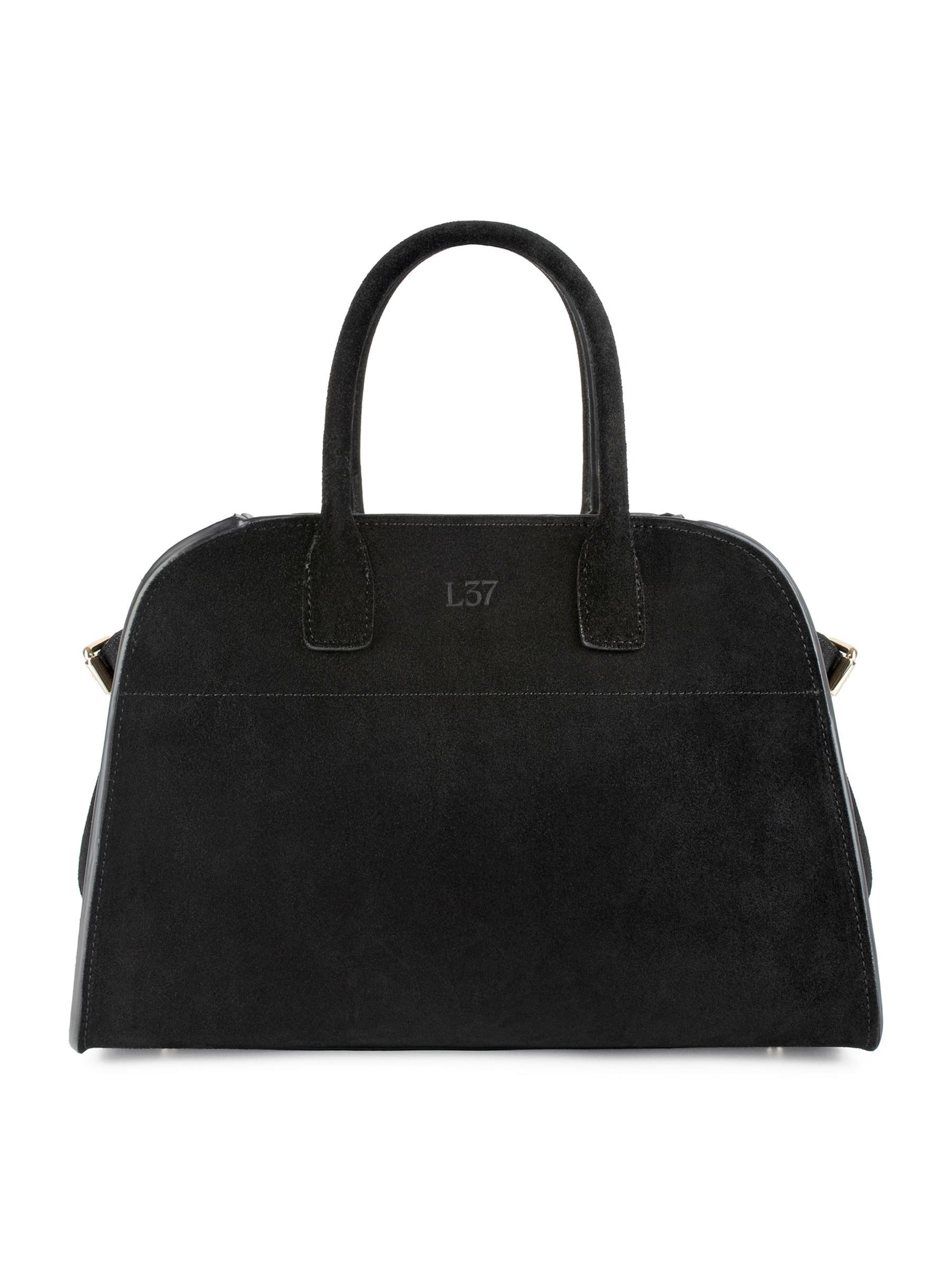 L37 HANDMADE SHOES - Bolso de mano 'BON VOYAGE MINI' en negro