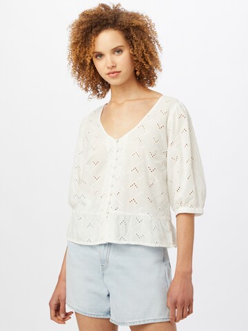 VILA Blouse 'Silje' in White: front