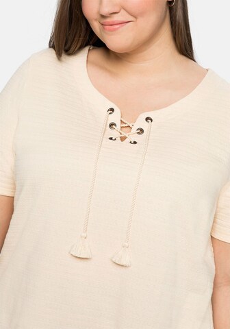 SHEEGO Shirt in Beige