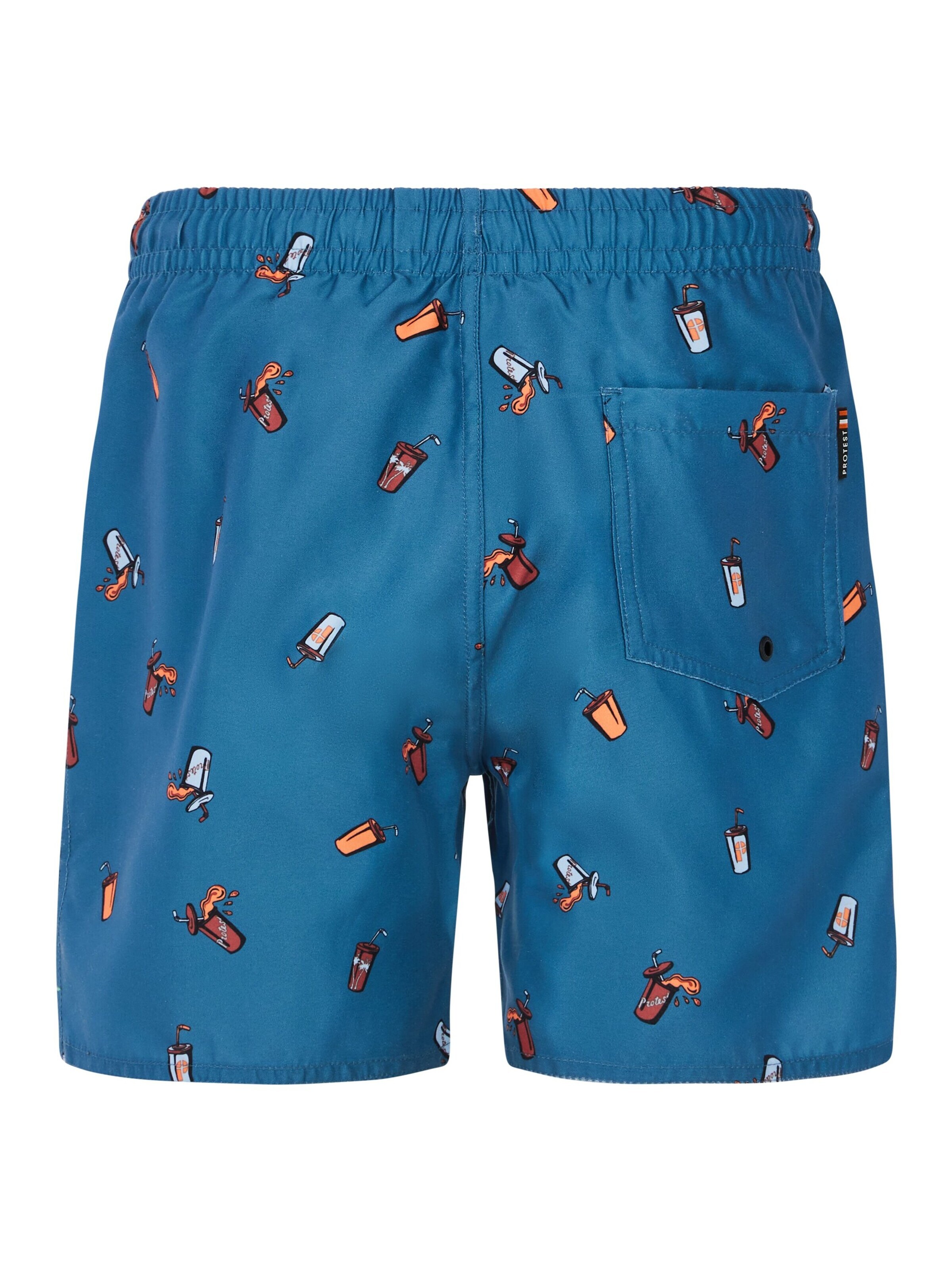 PROTEST Zwemshorts 'PRTRocker JR' in Blauw