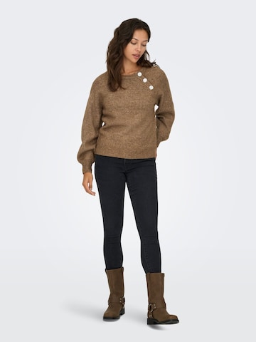 Pull-over 'ONLLAUREN' ONLY en marron