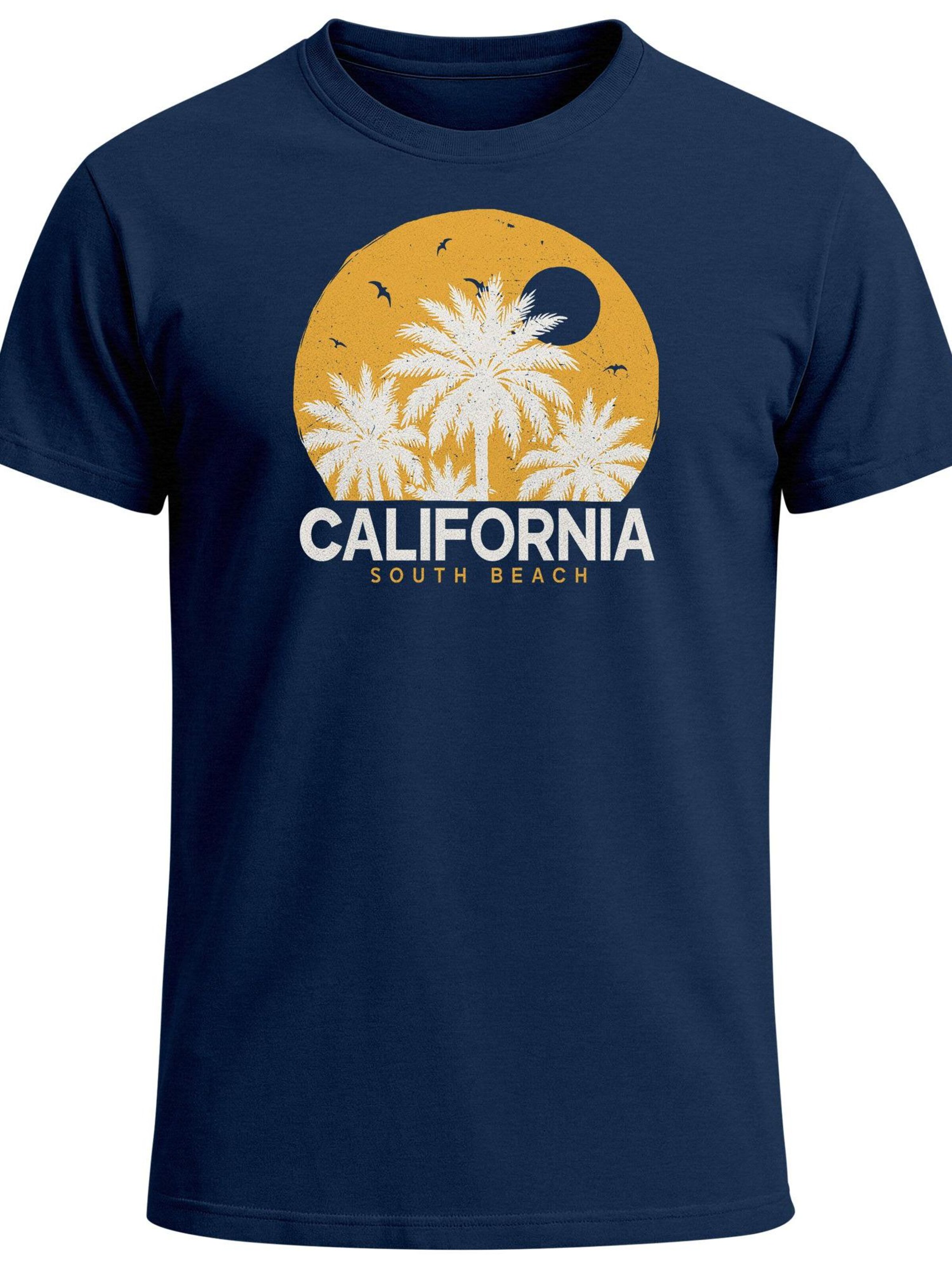 Neverless Shirt 'California' in Blue